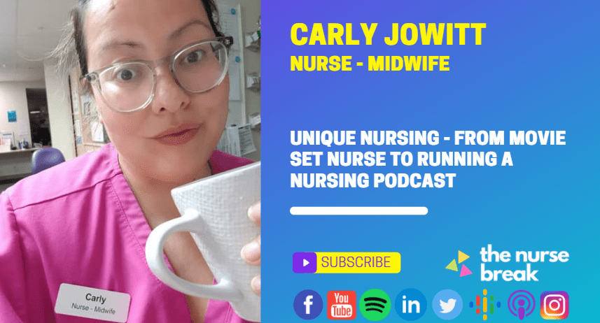 Unique Nursing – From Movie Set Nurse to Running a Nursing Podcast