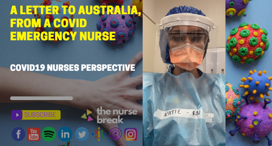 A letter to Australia from a nurse in an overwhelmed system