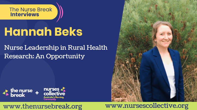 Nurse Leadership in Rural Health Research: An Opportunity